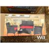 Image 3 : (UNUSED) 4 PIECE OUTDOOR FURNITURE SET