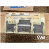 Image 3 : (UNUSED) 4 PIECE OUTDOOR FURNITURE SET