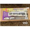 Image 4 : (UNUSED) 10 X 30 FT. PARTY TENT W/7 WINDOWS