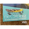 Image 4 : (UNUSED) INTEX EXPLORE K2 INFLATABLE KAYAK