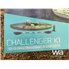 Image 4 : (UNUSED) INTEX CHALLENGER K1 INFLATABLE KAYAK