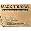 Image 4 : (UNUSED) MACK RIDE ON DUMP TRUCK