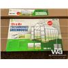 Image 3 : (UNUSED) POLYCARBONATE GREENHOUSE 12 FT X 8 FT