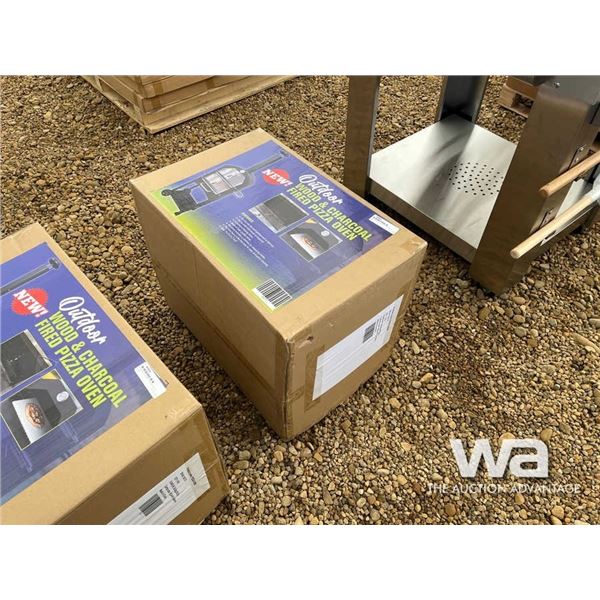 (UNUSED) OUTDOOR WOOD & CHARCOAL PIZZA OVEN
