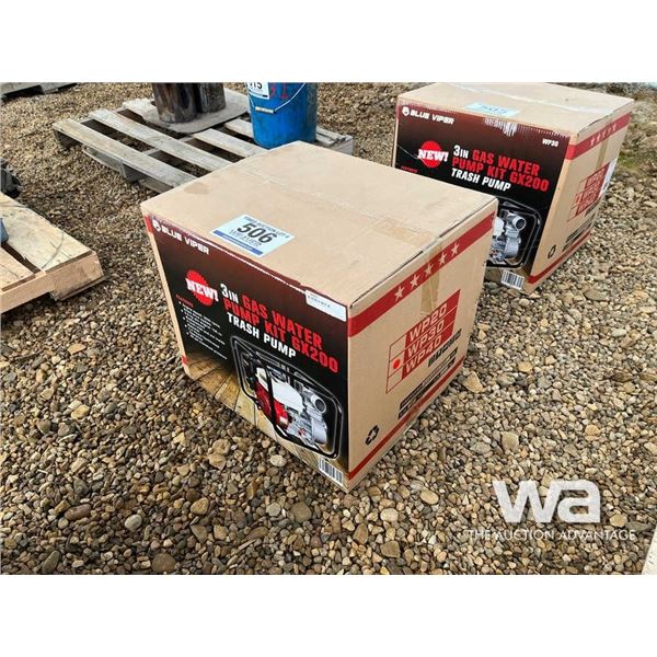 (UNUSED) BLUE VIPER WP30 3 IN. WATER PUMP