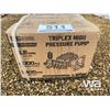 Image 3 : (UNUSED) TMG TRIPLEX HIGH PRESSURE WASHER PUMP