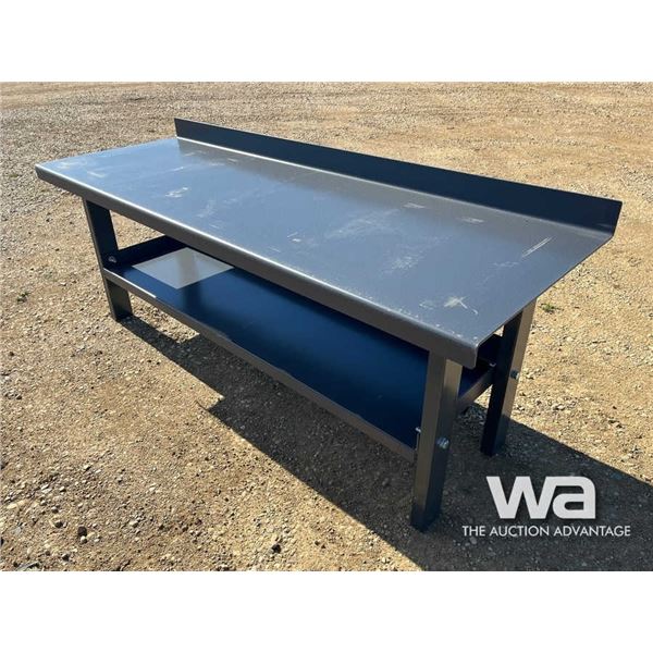 8 FT. STEEL WELDING TABLE