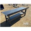 Image 4 : 8 FT. STEEL WELDING TABLE