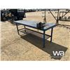Image 3 : 8 FT. WORK BENCH WITH VISE