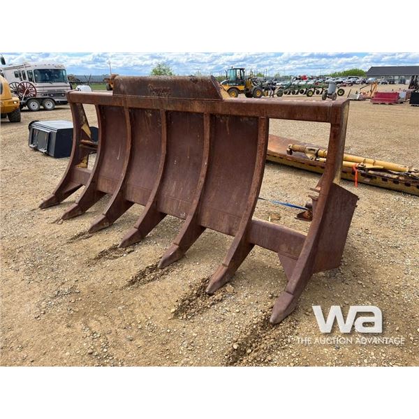 DESTEC 137 IN. DOZER BRUSH RAKE