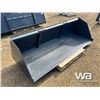 Image 2 : (UNUSED) 98" SKID STEER SNOW BUCKET