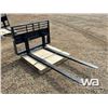 Image 2 : (UNUSED) 72" X 48" SKID STEER PALLET FORKS