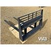 Image 4 : (UNUSED) 72" X 48" SKID STEER PALLET FORKS