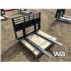 Image 2 : (UNUSED) 48" X 48" PALLET FORKS