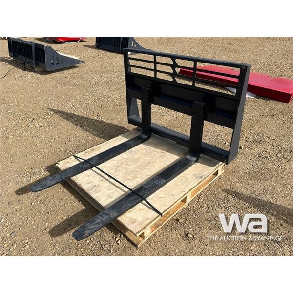 (UNUSED) 48" X 48" PALLET FORKS
