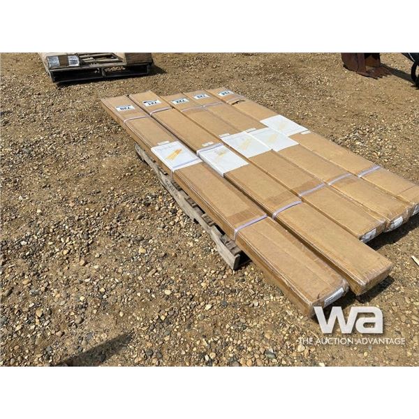 (UNUSED) 84" PALLET FORK EXTENSIONS