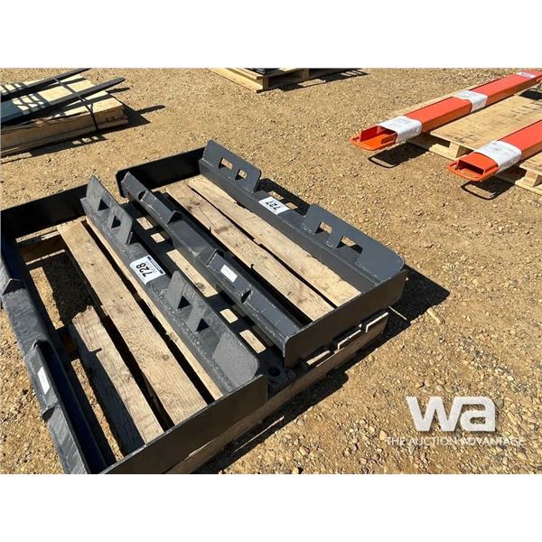 (UNUSED) SKID STEER ADAPTOR PLATE