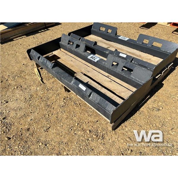 (UNUSED) SKID STEER ADAPTOR PLATE