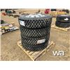 Image 2 : (4) HUMSUNG 11R24.5 TRUCK DRIVE TIRES
