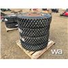Image 2 : (4) HUMSUNG 11R24.5 TRUCK DRIVE TIRES