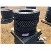 Image 2 : (4) HUMSUNG HS217 11R24.5 TRUCK DRIVE TIRES