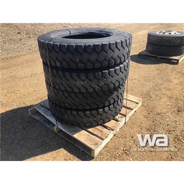 (4) LONGMARCH LM306 11R24.5 TRUCK DRIVE TIRES