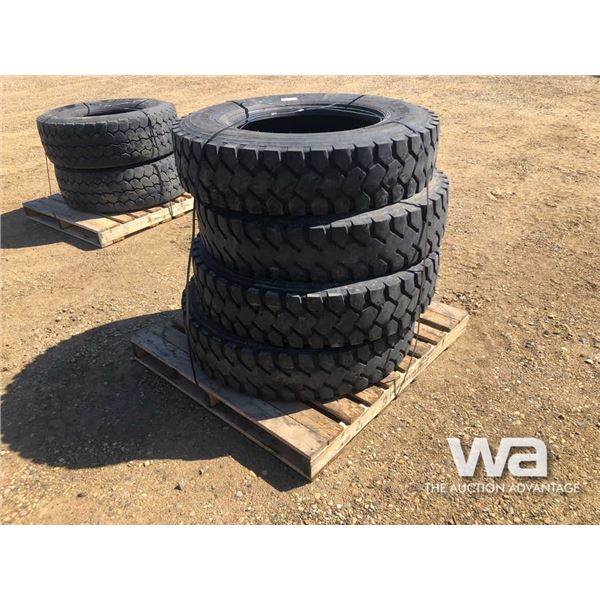 (4) LONGMARCH LM306 11R24.5 TRUCK DRIVE TIRES