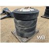 Image 3 : (4) 285/75R24.5 TIRES & RIMS