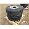 Image 3 : (2) HANKOOK 385/656R 22.5 TRUCK STEERING TIRES