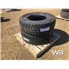 Image 3 : (2) HANKOOK AM15 385/65R22.5 TRUCK STEERING TIRES