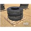 Image 4 : (2) TOYO 385/65R22.5 TRUCK STEERING TIRES