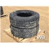 Image 4 : (2) HANKOOK AM15 385/65R22.5 TRUCK STEERING TIRES
