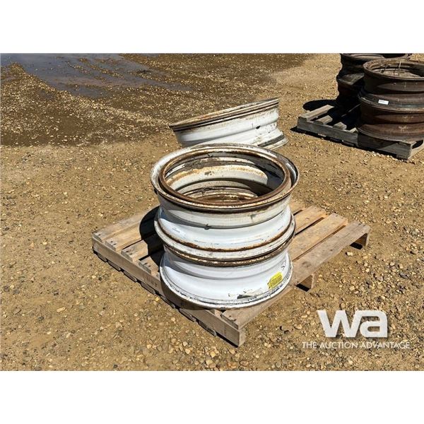 (4) DAYTON 24.5 TRUCK RIMS