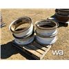 Image 2 : (4) DAYTON 24.5 TRUCK RIMS