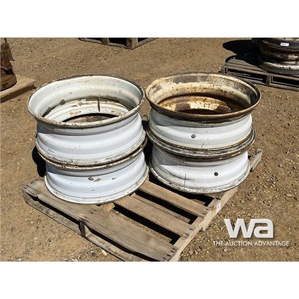 (4) DAYTON 24.5 TRUCK RIMS