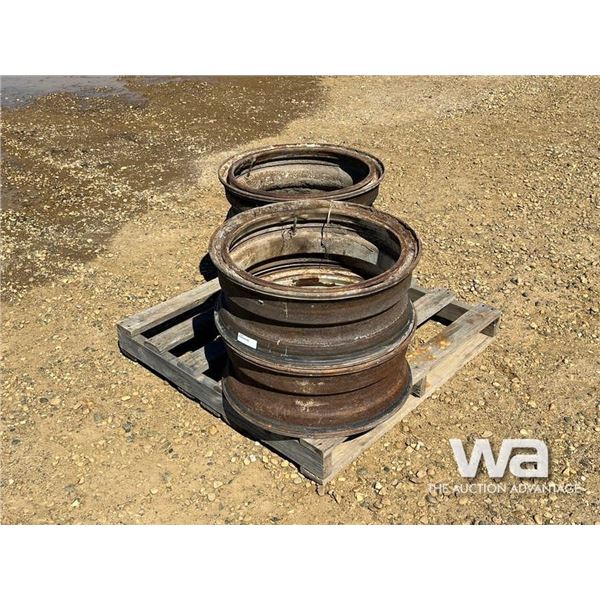 (4) DAYTON 24.5 TRUCK RIMS