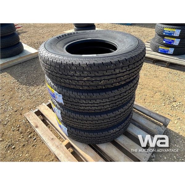(UNUSED) (4) HABILEAD DURABLE 235/85R16 TRAILER TI