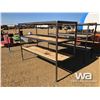 Image 3 : 3 X 8 FT. STEEL 3 TIER SHELVES