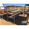 Image 4 : 3 X 8 FT. STEEL 3 TIER SHELVES