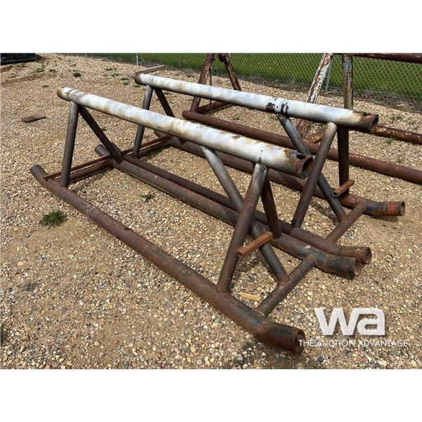 (2) 8 FT. PIPE RACKS