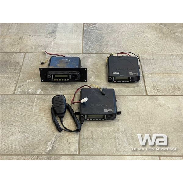 (3) KENWOOD NX-700K TWO WAY RADIOS