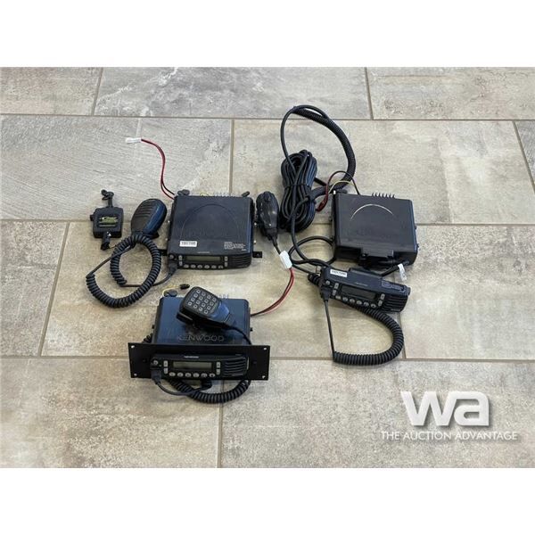 (3) KENWOOD NX-700K TWO WAY RADIOS