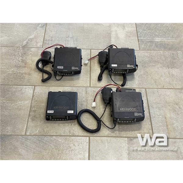 (4) KENWOOD NX-700K TWO WAY RADIOS