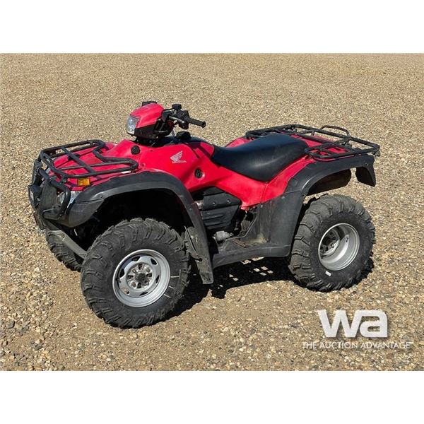 2009 HONDA TX500FE ATV