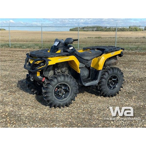 2012 CAN-AM OUTLANDER 1000 ATV