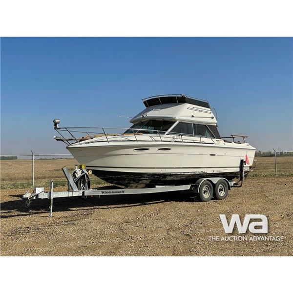 1985 SEA RAY 26 FT. CABIN CRUISER BOAT