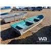 Image 3 : ALUMINUM BOAT with OARS