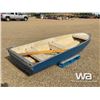 Image 3 : 12 FT. FIBERGLASS BOAT WITH OARS
