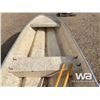Image 6 : 12 FT. FIBERGLASS BOAT WITH OARS