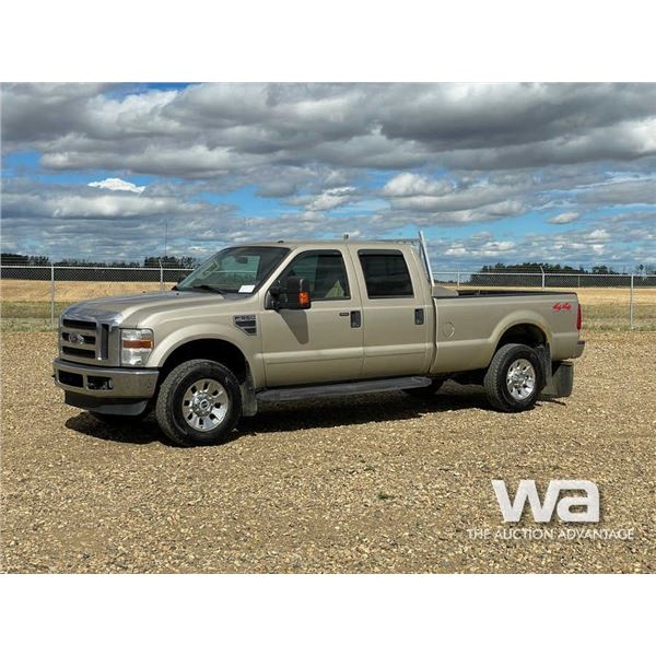 2008 FORD F-350 LARIAT SUPER DUTY CREW CAB PICKUP
